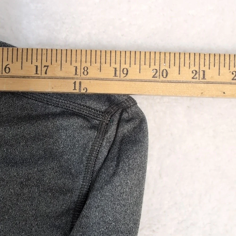 The‎ North Face Men's XL 1/2 Zip Pullover Polyester Gray EUC